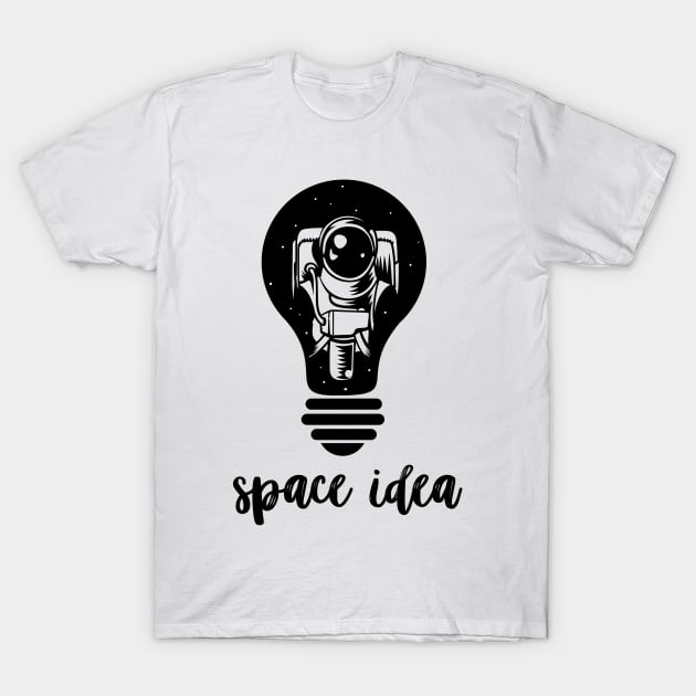 Space idea T-Shirt by Whatastory